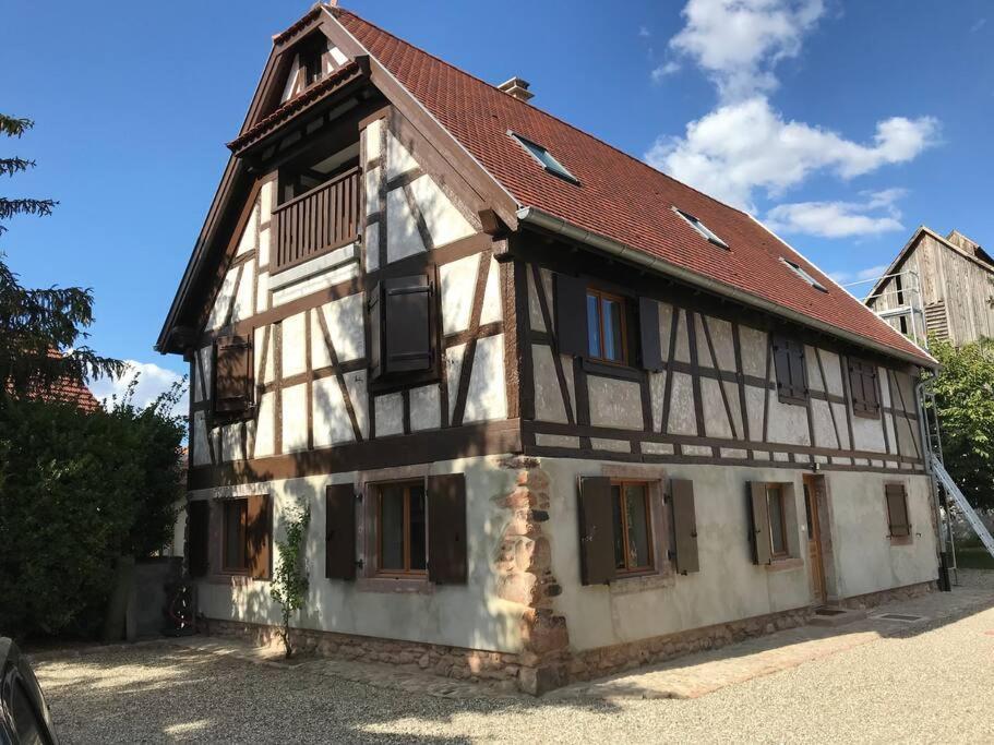 Paisible Logement Tout Equipe Pour 1 A 6 Personnes Ebersheim Екстер'єр фото